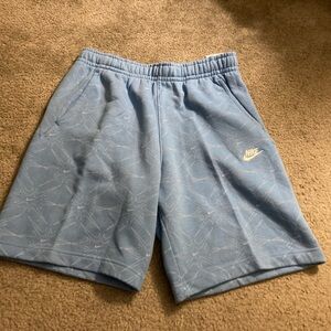Men's Light Blue Nike Lg shorts